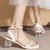 Fashion Pearl Ankle Strap Sandals for Women 2023 Summer Transparent Square Heels Sandalias Mujer String Bead Party Shoes Woman