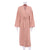 Linad Solid Color Sleepwear Women's Robe Puff Sleeves Bathrobe Female Nightwear Cotton Robes Women Home Wear Spring Loungewear