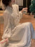 Elegant Ruffle Midi Dress Women Spring Summer 2023 New French Retro Long Sleeve Evening Party Vestidos Fashion Female Clothes
