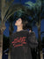 Emo Gothic Print Oversized Sweatshirts Women Harajuku Vintage Loose Hoodies Long Sleeve Crewneck Pullovers Female Tops
