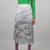 2023 spring new skirt pleated high waist back slit fashion trend versatile bag hip skirt Vestidos women's clothing