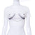 Y2K Chain Printed Crop Top Women Summer White O-Neck Short Sleeve Slim Tee Shirts Basic Streetwear Bodycon Navel Tops