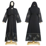 Dress Women Turkish Islamic Clothing Muslim Fashion Open Abaya Long Sleeve Vetements Boubou Dubai Kaftan Djellaba