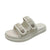 2023 Women Fashion Sandals Summer New Flat  Embroidery  Casual Roman Designer Shoes Platform Sandal