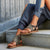 New Women's Sandals Soft Bottom Colorblock Vintage Rivet Flip-flops Fashion Fish Mouth Casual Flat Roman Sandals Sandalia Nuvem