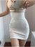 Bjlxn Sexy Hot Elasticity Fashion Temperament Goddess High Waist Slim Buttock Solid Color Girl Female Mini Skirts Skirt 99TR
