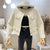 Autumn Winter Small Fragrant Tweed Jacket Coat Women Vintage Woolen Short Coats Streetwear Elegant Casual Slim Outwear Crop Top