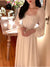 Dress Women French Elegant Spring 2023 New Square Neck Midi Solid Fashion Vestidos Lantern Long Sleeve Female Casual Clothes