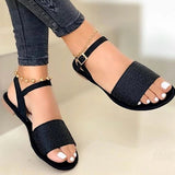 Flat Women Sandals 2023 Summer Women Cross Strap Sandals Fashion Open Toe Elegant Women Shoes Comfortable Sexy Sandals Women