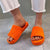 Fashion Women's Slippers 2023 New Flat Towel Slippers Thick Soles Wear Fashion Hight Street Shoes 35-43 Cotton Slides