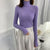 Harajuku Pullover Turtleneck Sweater Women Fall Soft Knit Sweater Slim Elastic Korean Simple Basic Cheap Jumper Solid Tops