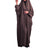 Bjlxn Ramadan Turkey Muslim Women Hijab Dress Abaya Hooded Prayer Garment Long Khimar Jilbab Burka Eid Abayas Gown Islam Niqab Kaftan