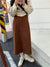 A-Line Corduroy Straight Skirt Women Slim Autumn Winter High Waist Mujer New Chic Office Lady Casual Fashion Female Skirts
