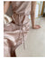 Summer Dress Women New Satin Silk Dresses Female Elegant Office Lady Bodycon Bandage Clothes