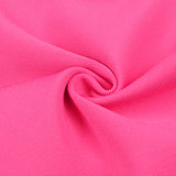 Summer New Arrival Sleeveless Halter Sexy Fuchsia High Waist Bow Bandage Hollow Out Slim Short Mini Dress GE914