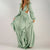 Bjlxn Ellafads Woman Dress  High Waist V-neck Women's Dress Pleated Solid Color Ruffled Dress Dresses For Women