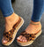 New Womens Slipper Fish Mouth Thick Bottom Casual Wedges Sandals Stylish Comfortable Flat Mules Plus Size Zapatilla Mujer
