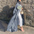 Bjlxn Summer Eid Djellaba Abaya Dubai Shiny Soft Puff Sleeves Muslim Dress Silky Abaya Dubai Turkey Muslim Dress Islam Abayas WY800