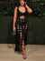 Sexy Hollow Out Black Dress Women Hipster Low Cut Backless Tassels Bodycon Maxi Dresses Summer 2023 Night Club Outfits