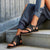 New Women's Sandals Soft Bottom Colorblock Vintage Rivet Flip-flops Fashion Fish Mouth Casual Flat Roman Sandals Sandalia Nuvem