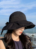 Bjlxn - Sun-Protection Foldable Wide Side Hats&Caps