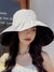 Bjlxn - Simple Anti-UV Floral Fisherman Hat Sun Hat