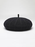 Bjlxn - Stylish Knitting Solid Color Beret Hat