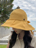 Bjlxn - Sun-Protection Foldable Wide Side Hats&Caps