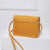 Bjlxn - Solid Color Crossbody Bag Lightweight Buckle Purse Shoulder Bags