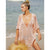 New Knitted Beach Cover Up Women Bikini Swimsuit Cover Up Hollow Out Beach Dress Tassel Tunics Bathing Suits Cover-Ups Beachwear - Bjlxn