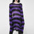 Halloween 200 Gothic Knitted Sweater Women Long Pullovers Striped Loose Winter Ripped Plus Size Sweaters Jumpers Mujer Jersey - Bjlxn