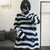 Halloween 200 Gothic Knitted Sweater Women Long Pullovers Striped Loose Winter Ripped Plus Size Sweaters Jumpers Mujer Jersey - Bjlxn