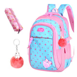 Cute Girls School Bags Children Primary Backpack Stars Print Princess Schoolbag Cute Bowknot Kids Bookbags Mochila Escolar