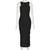 Sexy Women Dress Hollow Out Long Dresses Solid Color Sleeveless Party Night Clubwear Dresses Vestidos