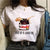 Nutella Print T Shirt Women 90s Harajuku Kawaii  Fashion T-shirt Graphic Cute Cartoon Tshirt Korean Style Top Tees Female