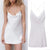 Summer Za Dress Women White Rear Back Cross Suspender Dress V-Neck Sleeveless Backless Sexy Female Mini Dresses