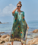 Easy Dry Beach Cover up Robe Plage Vestido Playa Beach Pareo Swimsuit cover up Beachwear Plus size Bathing suit Women Maxi Dress