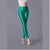 Women Shiny Gym Pants Fitness Leggings Candy Color Ankle Length Trousers Solid Fluorescent Spandex Elastic New Bottom